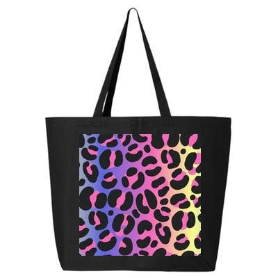 Neon Leopard Pattern 25L Jumbo Tote