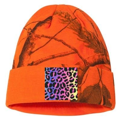 Neon Leopard Pattern Kati Licensed 12" Camo Beanie