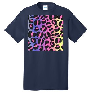 Neon Leopard Pattern Tall T-Shirt