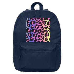 Neon Leopard Pattern 16 in Basic Backpack