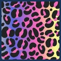 Neon Leopard Pattern Infant Baby Jersey Bodysuit