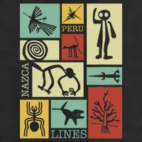 Nazca Lines Peru Geoglyphs Retro Box Artworks Cool Comfort Performance Bucket Hat