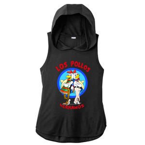 New Los Pollos Cool Vector Design Tshirt Ladies PosiCharge Tri-Blend Wicking Draft Hoodie Tank