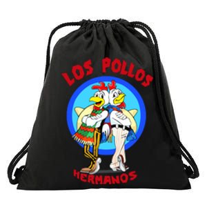 New Los Pollos Cool Vector Design Tshirt Drawstring Bag