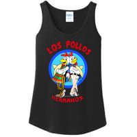 New Los Pollos Cool Vector Design Tshirt Ladies Essential Tank