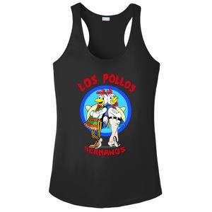 New Los Pollos Cool Vector Design Tshirt Ladies PosiCharge Competitor Racerback Tank