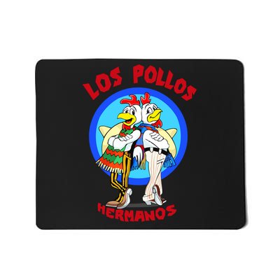 New Los Pollos Cool Vector Design Tshirt Mousepad
