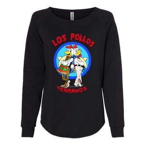 New Los Pollos Cool Vector Design Tshirt Womens California Wash Sweatshirt