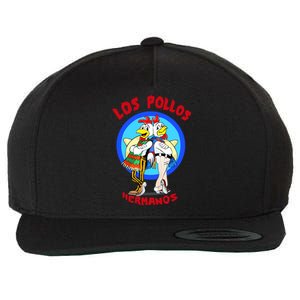 New Los Pollos Cool Vector Design Tshirt Wool Snapback Cap