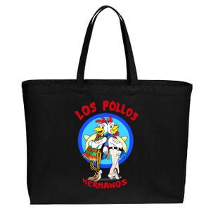 New Los Pollos Cool Vector Design Tshirt Cotton Canvas Jumbo Tote