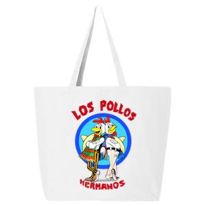 New Los Pollos Cool Vector Design Tshirt 25L Jumbo Tote