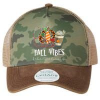 Nurse Leopard Pumpkin Fall Vibes And That NICU Nurse Life Legacy Tie Dye Trucker Hat