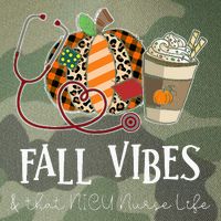 Nurse Leopard Pumpkin Fall Vibes And That NICU Nurse Life Legacy Tie Dye Trucker Hat