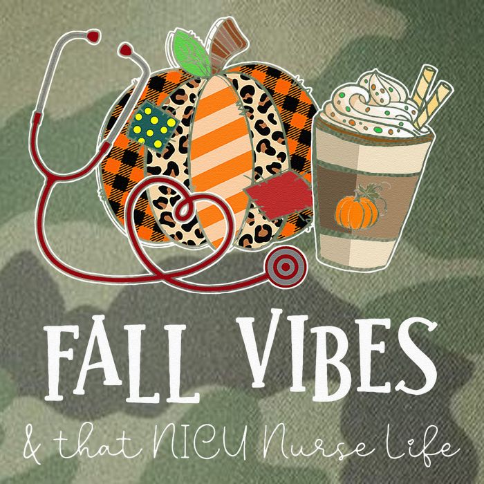 Nurse Leopard Pumpkin Fall Vibes And That NICU Nurse Life Legacy Tie Dye Trucker Hat