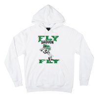 No Look Reverse Hurdle Fly Saquon Fly Football Hoodie