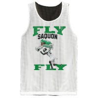 No Look Reverse Hurdle Fly Saquon Fly Football Mesh Reversible Basketball Jersey Tank