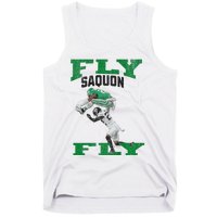 No Look Reverse Hurdle Fly Saquon Fly Football Tank Top