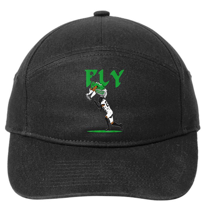 No Look Reverse Hurdle Fly Saquon Fly Football 7-Panel Snapback Hat