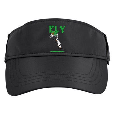 No Look Reverse Hurdle Fly Saquon Fly Football Adult Drive Performance Visor