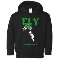 No Look Reverse Hurdle Fly Saquon Fly Football Toddler Hoodie