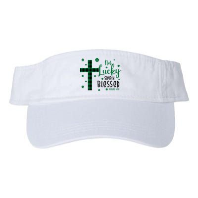 Not Lucky Simply Blessed St Patrick's Day Christianity Visor