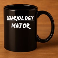 No Life Shaq Wearing (Bar)Ology Major 11oz C Handle Ceramic Mug