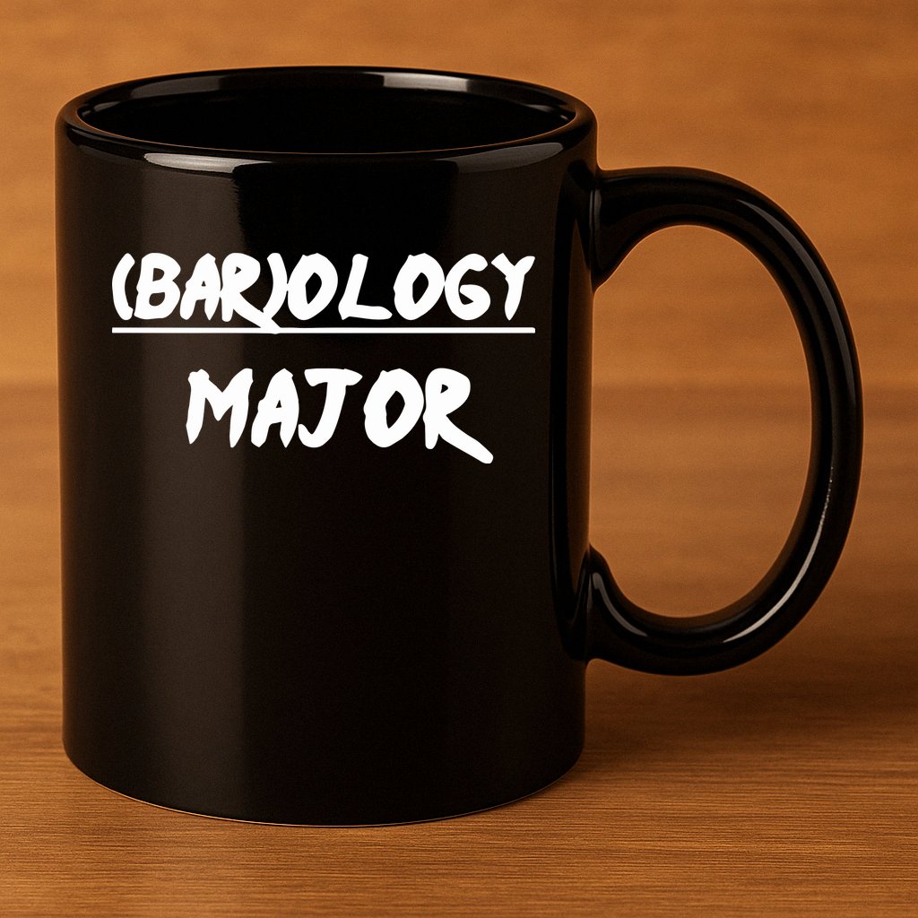 No Life Shaq Wearing (Bar)Ology Major 11oz C Handle Ceramic Mug