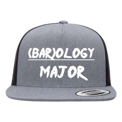 No Life Shaq Wearing (Bar)Ology Major Flat Bill Trucker Hat