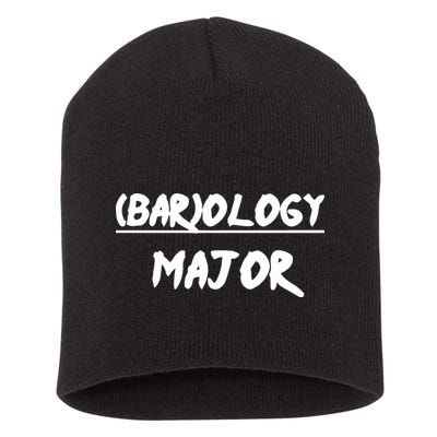 No Life Shaq Wearing (Bar)Ology Major Short Acrylic Beanie