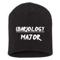 No Life Shaq Wearing (Bar)Ology Major Short Acrylic Beanie