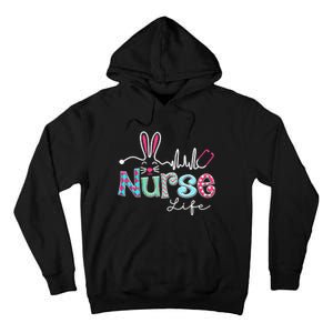 Nurse Life Stethoscope Nursing Cute Easter Bunny Easter Day Tall Hoodie