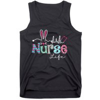 Nurse Life Stethoscope Nursing Cute Easter Bunny Easter Day Tank Top