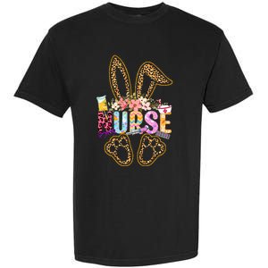 Nurse Life Stethoscope Nursing Cute Easter Bunny Easter Day Garment-Dyed Heavyweight T-Shirt