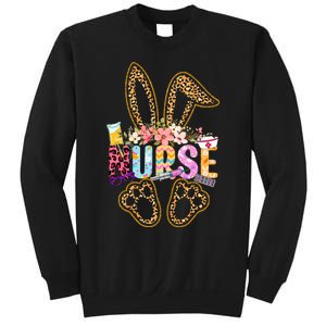 Nurse Life Stethoscope Nursing Cute Easter Bunny Easter Day Sweatshirt