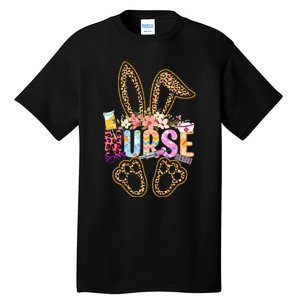 Nurse Life Stethoscope Nursing Cute Easter Bunny Easter Day Tall T-Shirt