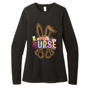 Nurse Life Stethoscope Nursing Cute Easter Bunny Easter Day Womens CVC Long Sleeve Shirt