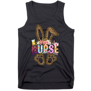 Nurse Life Stethoscope Nursing Cute Easter Bunny Easter Day Tank Top