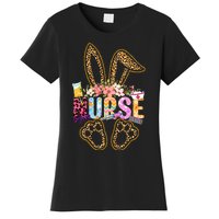 Nurse Life Stethoscope Nursing Cute Easter Bunny Easter Day Women's T-Shirt