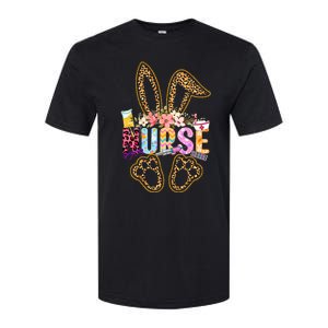 Nurse Life Stethoscope Nursing Cute Easter Bunny Easter Day Softstyle CVC T-Shirt