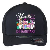 Nurses Love Shenanigans Tee Gnome Easter Day Nurse Flexfit Unipanel Trucker Cap