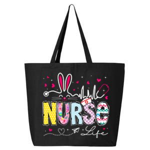 Nurse Life Stethoscope Nursing Cute Easter Bunny Easter Day Gift 25L Jumbo Tote