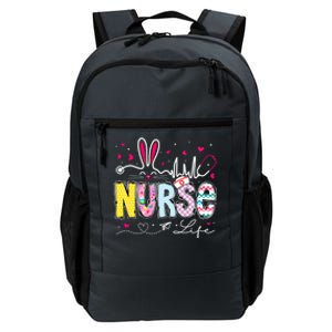 Nurse Life Stethoscope Nursing Cute Easter Bunny Easter Day Gift Daily Commute Backpack