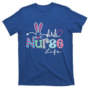 Nurse Life Stethoscope Nursing Cute Easter Bunny Easter Day Meaningful Gift T-Shirt