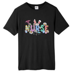 Nurse Life Stethoscope Nursing Cute Easter Bunny Easter Day Tall Fusion ChromaSoft Performance T-Shirt