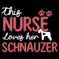 Nurse Loves Schnauzer Dog Lovers Funny Gift For Mom Nurse Gift Impact Tech Backpack
