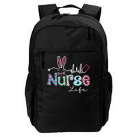 Nurse Life Stethoscope Nursing Cute Easter Bunny Easter Day Daily Commute Backpack