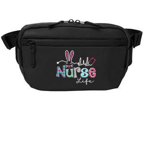 Nurse Life Stethoscope Nursing Cute Easter Bunny Easter Day Crossbody Pack