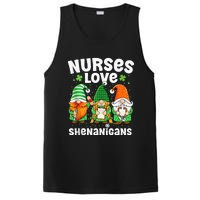 Nurses Love Shenanigans Irish Gnomes Nurse St Patricks Day PosiCharge Competitor Tank