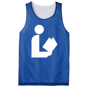 National Library Symbol Mesh Reversible Basketball Jersey Tank