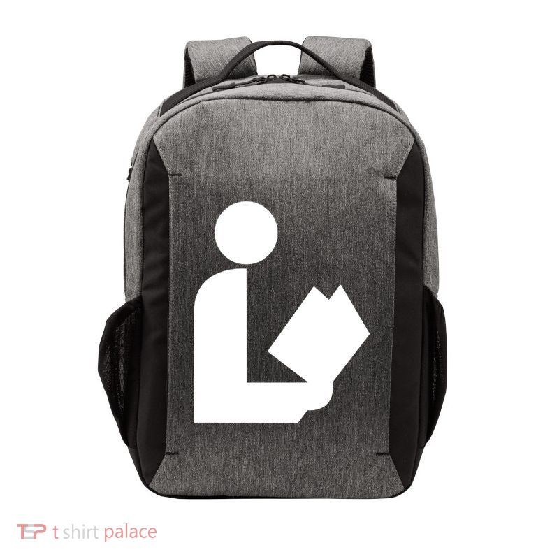 National Library Symbol Vector Backpack